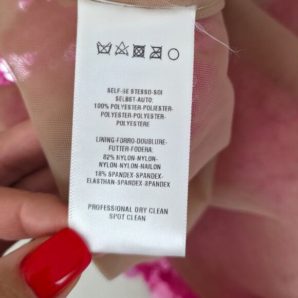 HELSI Fuchsia Pink Strapless Mimi Mini Sequin Dress Sz XS NWT - Picture 8 of 10